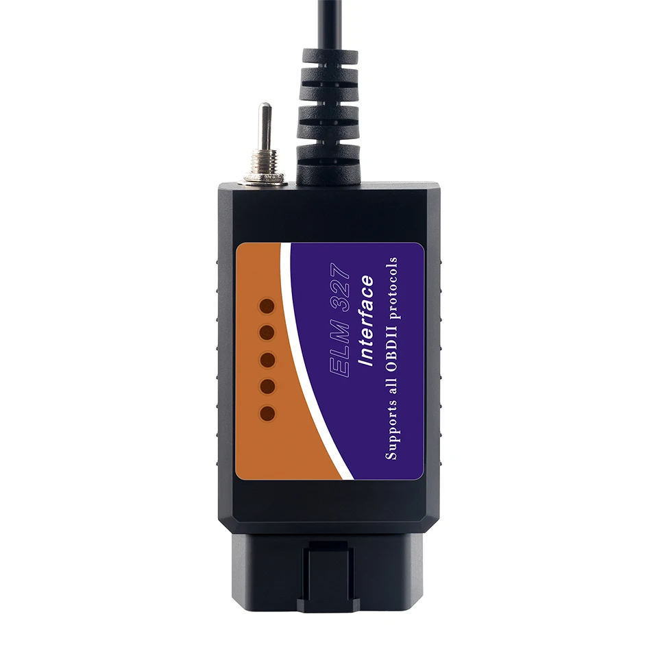 KINGBOLEN ELM327 USB V1.5 с PIC18F25K80 и CH340 для FORScan ELM 327 USB для Windows с переключателем HS CAN/MS CAN