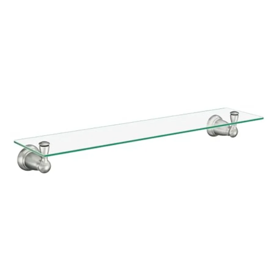 

Y2690BN Banbury 22.75 in. W Glass Shelf in Brushed Nickel