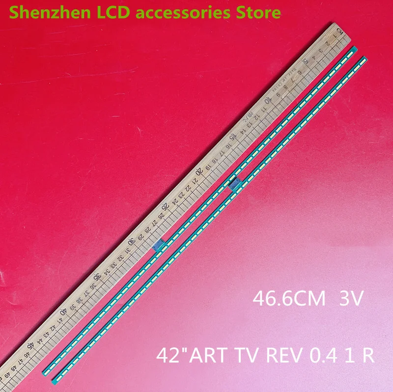 テレビ用バックライトストリップ,アートTVライトバー,42インチ,SKYWORTH-LED,6916l0948b,6916l0947b,0.4 cm, 3v,2 46.6