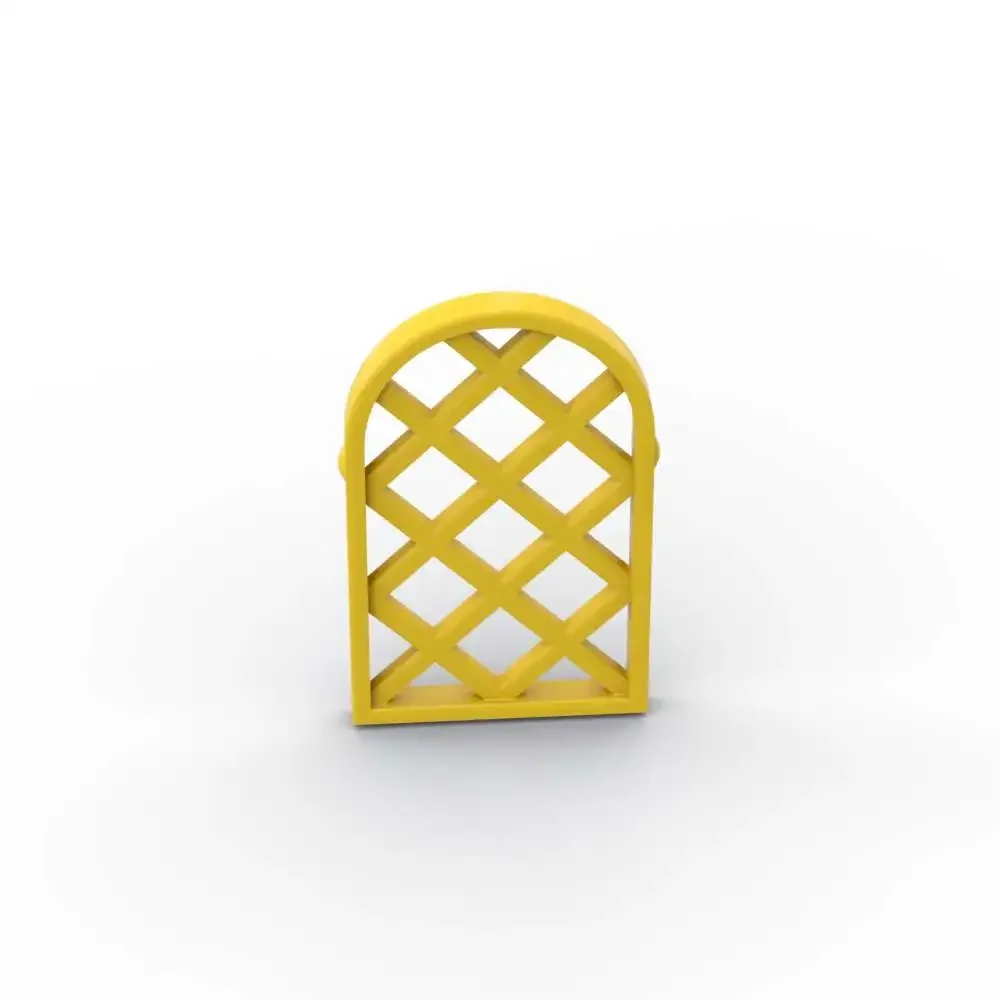 MOC 10PCS 30046  Lattice Diamond Bricks Pane For Window Stitching Substitutable Building Blocks Toy Adults Boys Holiday Gifts