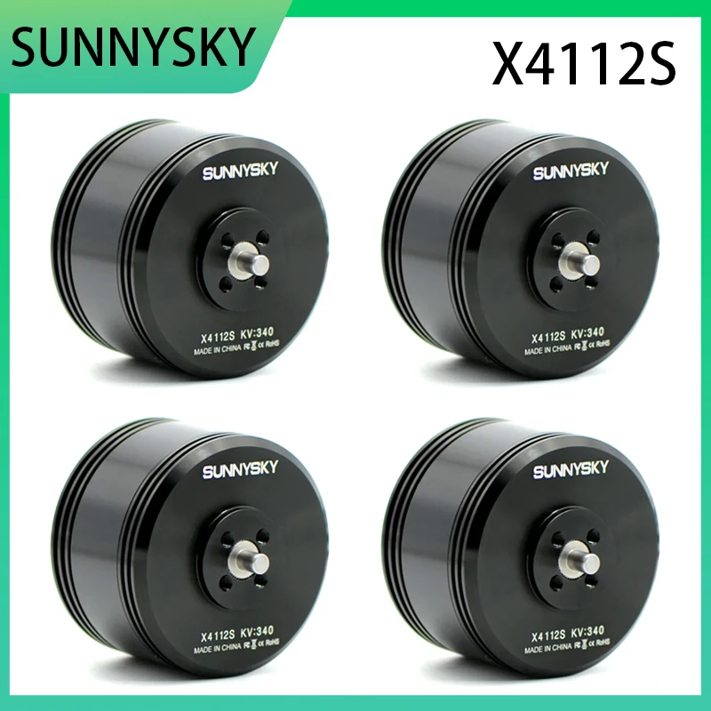 

SUNNYSKY X4112S 340KV 450KV Outrunner Brushless Motor Multi-rotor Aircraft Multi-axis Motor Disc Motor