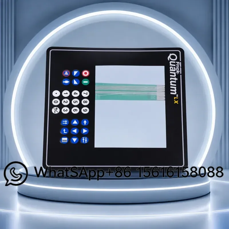 640D0186H01 Quantum LX Control Panel Replacement Part Compatible with Industrial Refrigeration Screw Compressor Button Plate