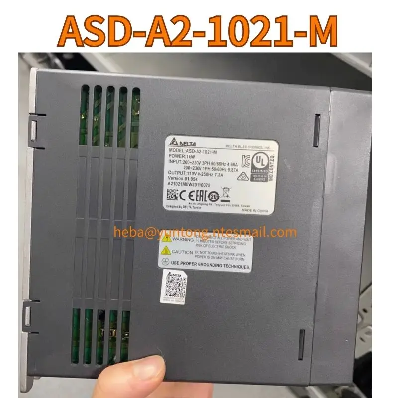 Used ASD-A2-1021-M servo drive 1KW