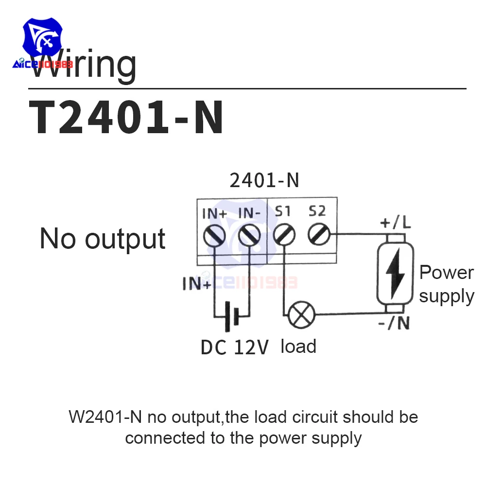 T2401-O/N DC 12V Zeitrelais-Modul mit Verzögerung, Dual-Display Digital-Zeitrelais, Direkt-/Passiv-Ausgang, Mini-LED-Digital-Timer – Detail 23
