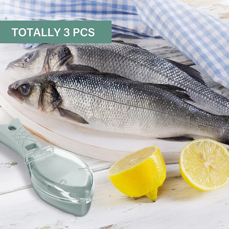 1PC Fish Tools Fast Cleaning Fish Skin Plastic Fish Scales Brush Shaver Remover Cleaner Descaler Skinner Scaler Fishing Tools