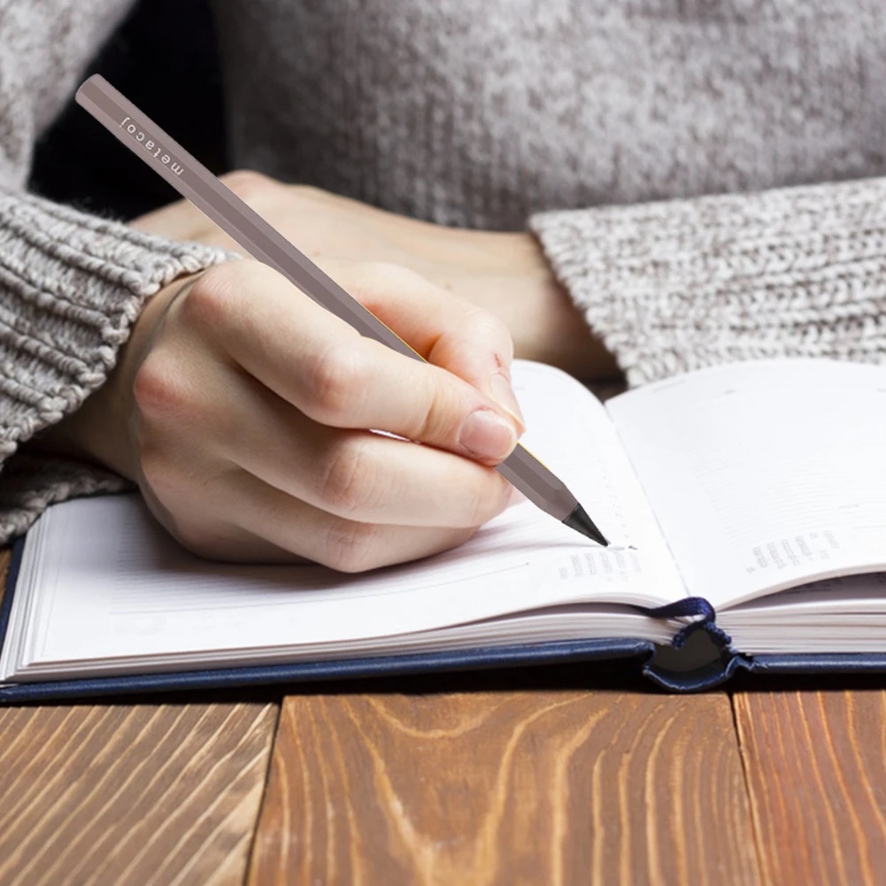 Metal Pencil Inkless Pencil Reusable Pencil Painting Supplies Novelty Gifts Stationery