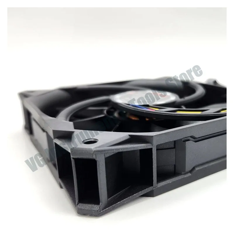 Neu für 120mm X 25mm Gehäuselüfter ELC-LT120HP Computer-Kühlung 12CM 4-Draht PWM 12V Leiser Mute-Lüfter 12025 – Detail 3