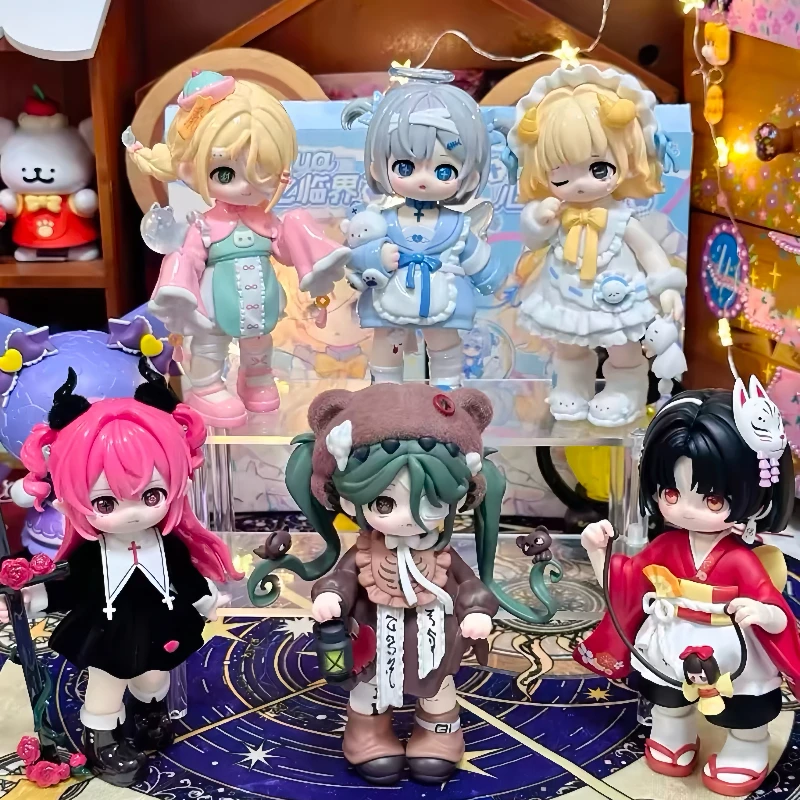 

Miya Heart Critical Series Blind Box Mystery Desktop Ornament Kawaii Anime Action Figure Toys Girl Collectible Model Decor Gifts