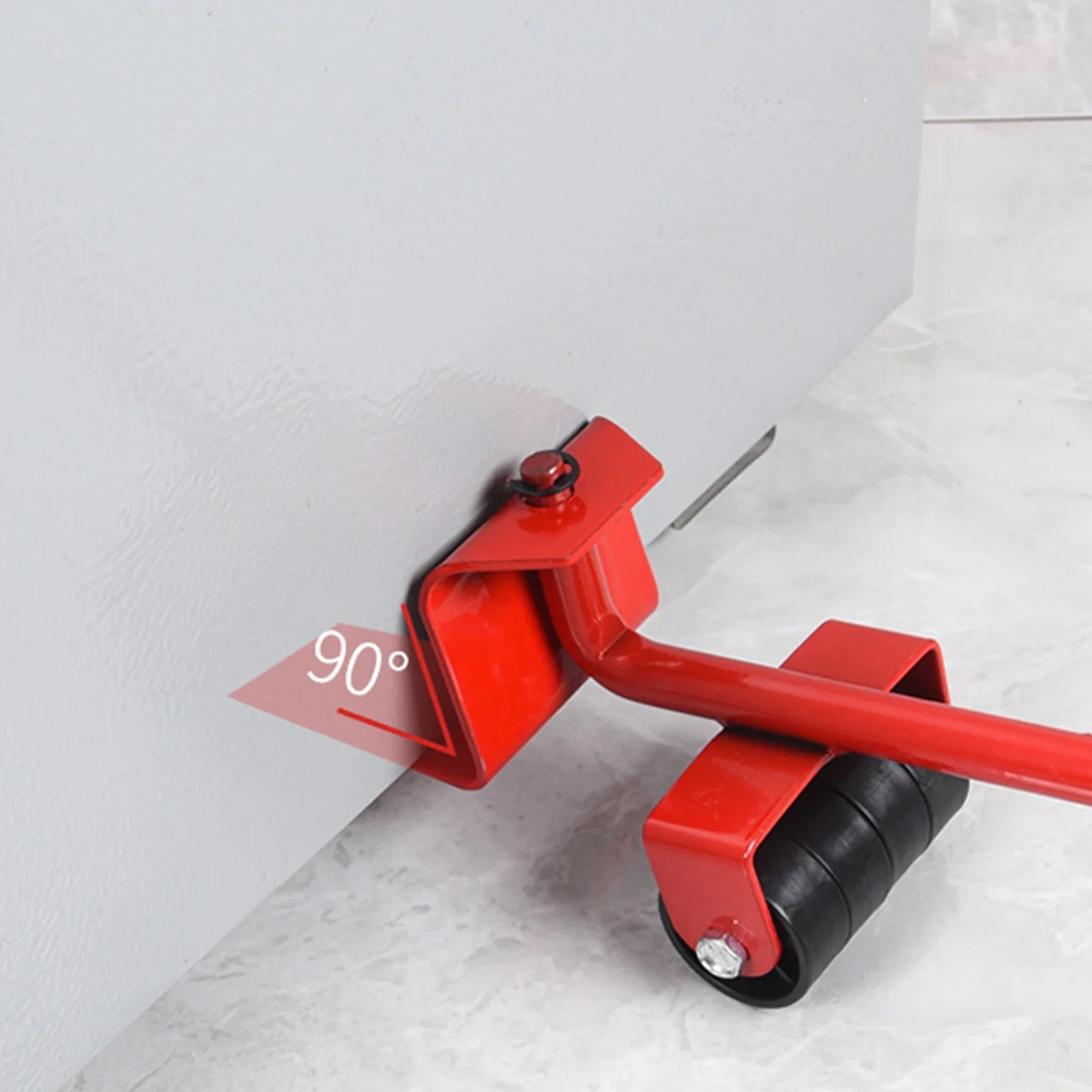 5PCS/Set Professional Furniture Transport Lifter Tool Set Furniture Mover Wheel Bar Roller Device Heavy Stuffs Moving Hand Tools