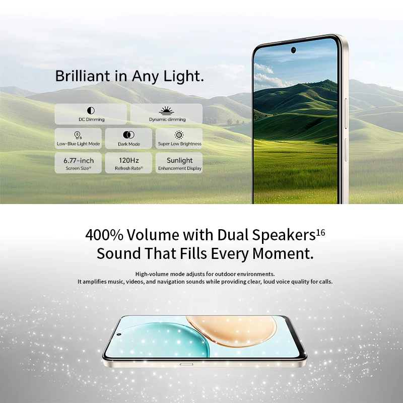 النسخة العالمية الأصلية HONOR X7d Snapdragon 685 6.77 بوصة 120 هرتز TFTLCD شاشة 108 متر الكاميرا الرئيسية 6500 مللي أمبير 35 واط شحن فائق #6