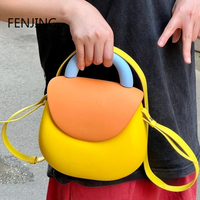 Women Spacious Storage Waterproof Crossbody Shoulder Bag Lady Scratch-Resistant Lightweight 4 Trendy Colors EVA Sport Satchel