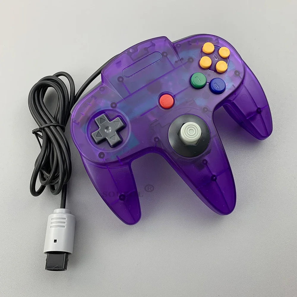 Bedrade Gamepad Voor NS 64 Host N64 Controller Gamepad Joystick Voor Klassieke Nintend 64 Console Games Voor Mac Computer PC