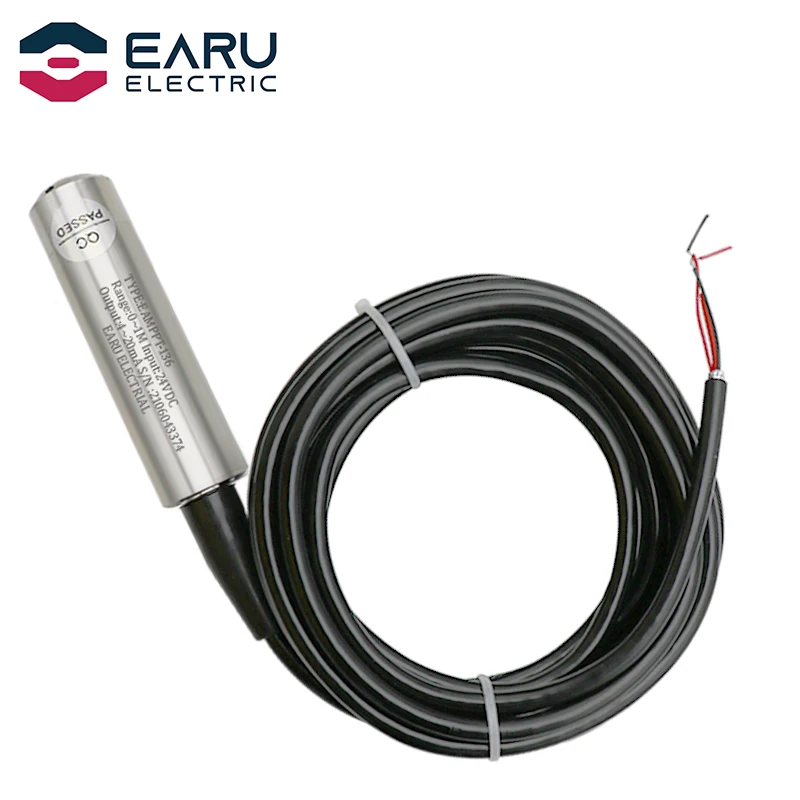 4-20MA 0-5V 0-10V RS485 Output Level Transmitter Liquid Oil Water Level Sensor Probe Detect Controller Float Switch 1-10m Pump