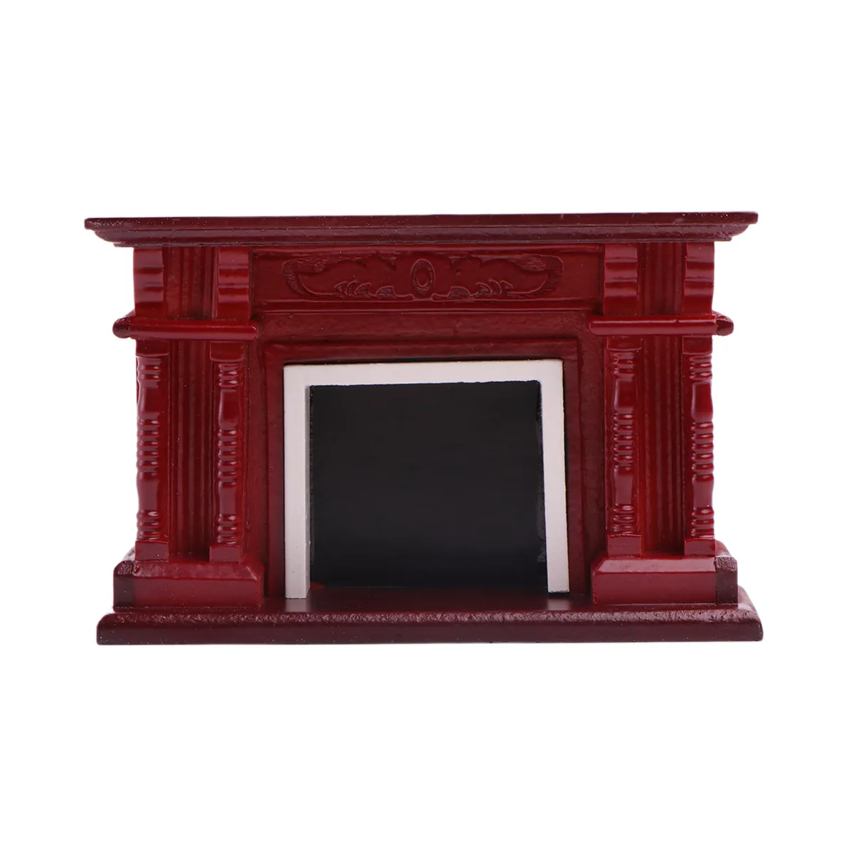 

Миниатюрный деревянный камин в ретро-стиле для декора миниатюрных домиков, очаровательный дизайн, тонкая работа, идеальные деревянные аксессуары для мини-домиков
