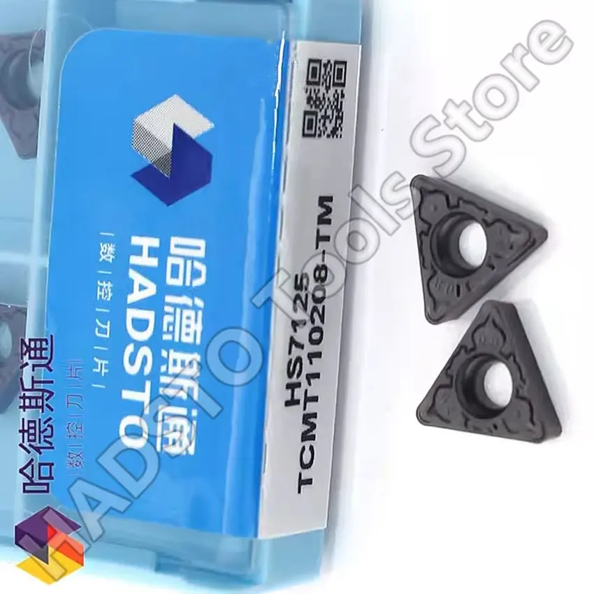 

TCMT110208-TM HS7125 TCMT110208-TM HADSTO твердосплавные пластины с ЧПУ Токарные пластины 10 шт./кор.