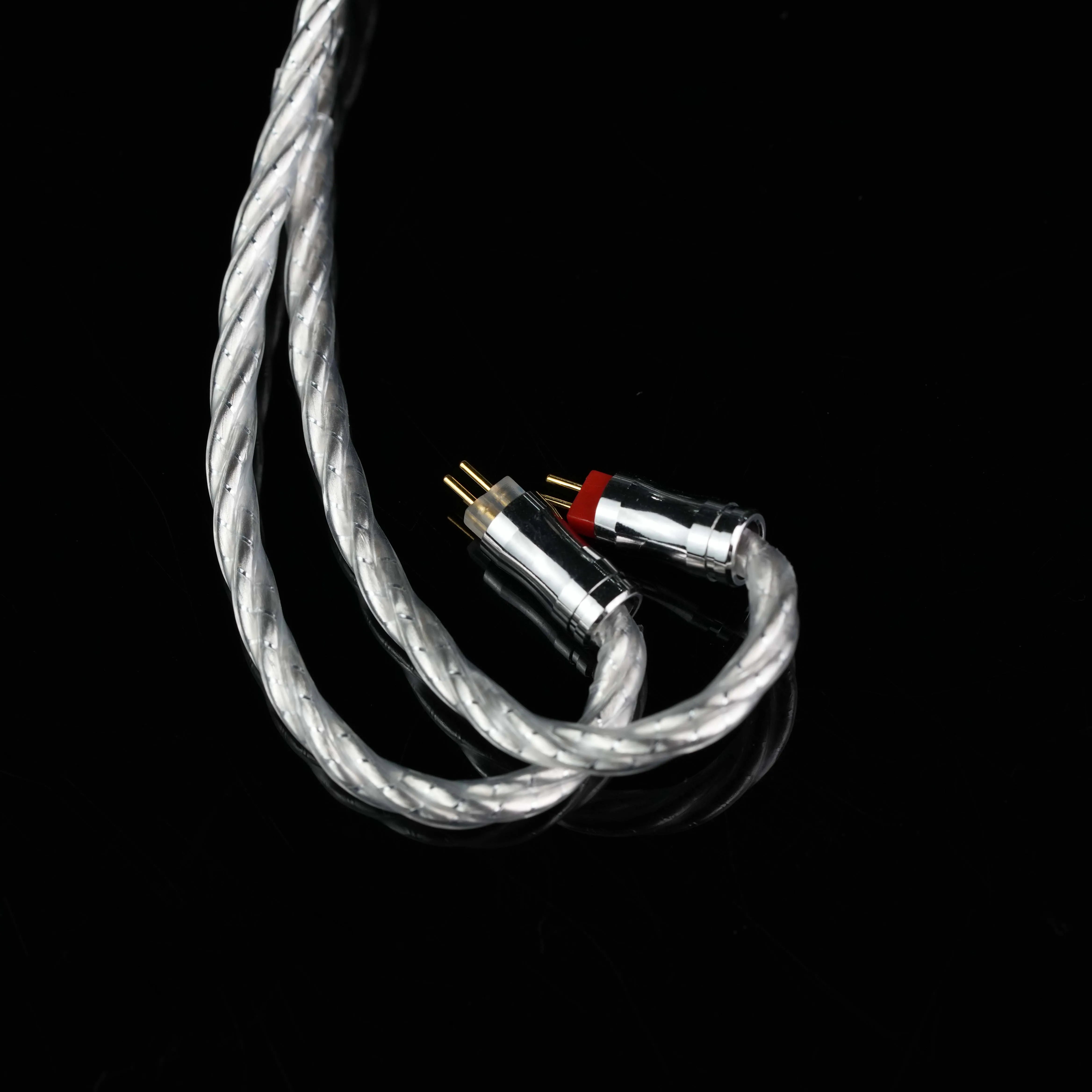 ivipQ-A20 6-core Leeds Pure Silver Palladium + كابل عالي الدقة 7N OCC، مناسب لواجهة MMCX 0.78-pin المزدوج 3.5 مم