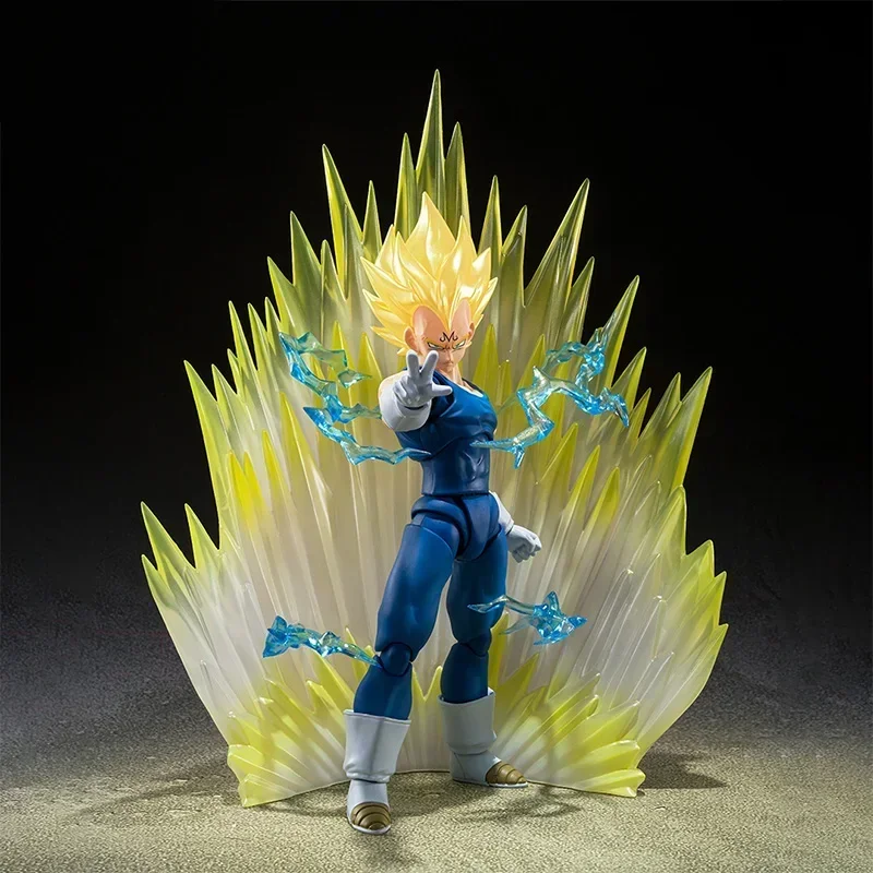 In Stock Bandai Original Shf Dragon Ball Z SUPER SAIYAN MAJIN VEGETA Exclusive Edition Anime Action Figure Model Holiday Gifts