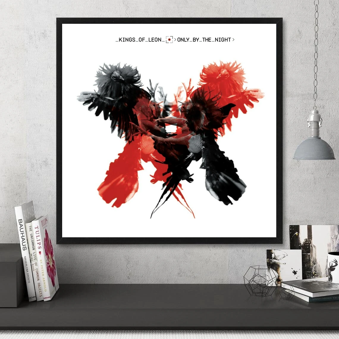 Kings Of Leon Only By The Night Music Album Poster Canvas Art Print Home Decor Wall Painting ( No Frame )