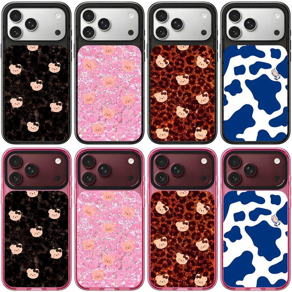6092017 Impact Case - Mirror / Glaze Magnetic Cover for IPhone 17 18 Pro Max Case for IPhone 17Pro