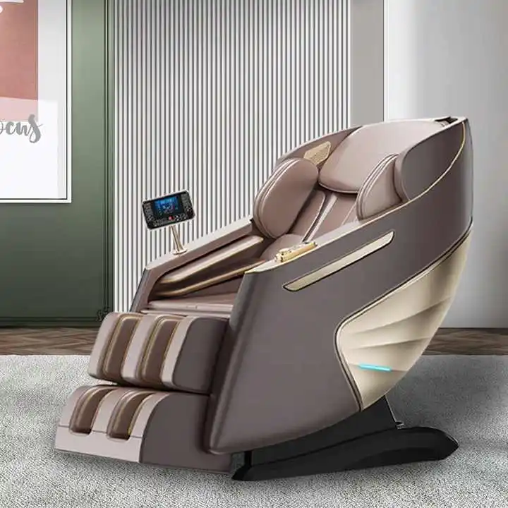 Best Zero Gravity Electric Cheap Price Back Shiatsu Kneading Full Body SL Track Recliner Spa Zhouqi Massage Chair