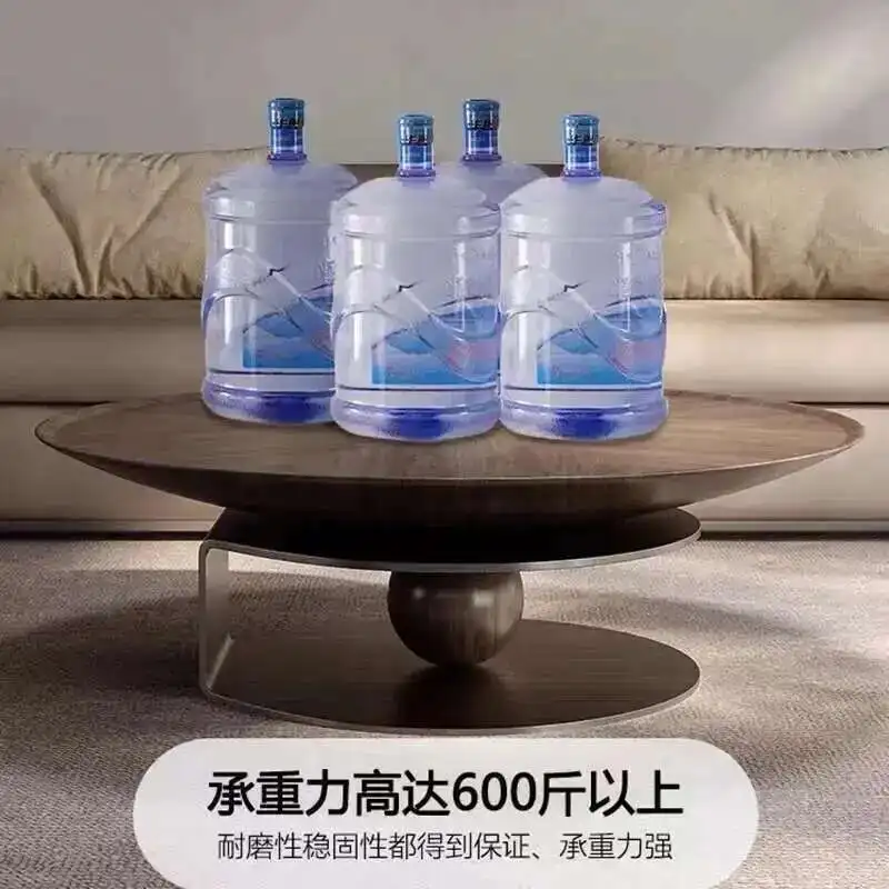 طاولة القهوة لغرفة المعيشة الحديثة الفريدة من نوعها الخشب طاولة القهوة البيضاء الخشب المستدير الإيطالية الفاخرة دائرة البلوط ميسا دي سنترو FurnitureXS