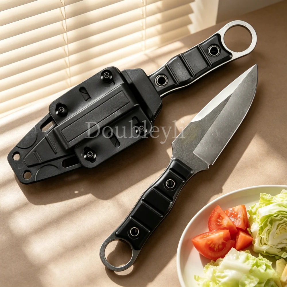 Woodworking Gift Ideas - มีดพกพาขนาดกะทัดรัดสำหรับใช้งานกลางแจ้ง มีดผลไม้พร้อมปลอก K EDC อุปกรณ์ตกปลา แคมป์ปิ้ง
