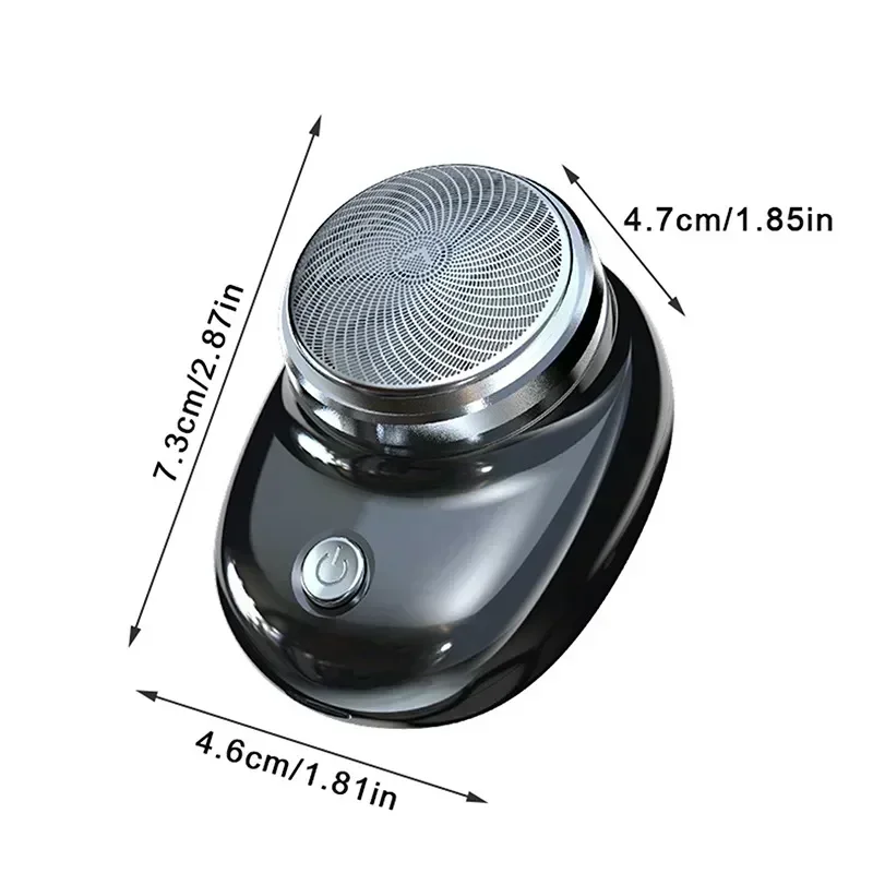 Electric Shaver Portable Razor Travel Attire Wet And Dry Men USB Rechargeable Shaver Charging Simple Washable Mini Shave