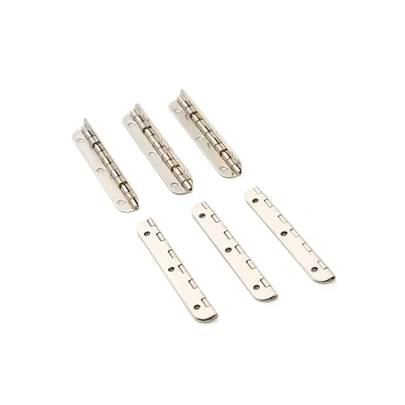 4Pcs Antique Metal Hinge ForJewelry Chest Music Wooden Box Furniture Accessories Hardware DIY with Screws Cabinet Door Hinges