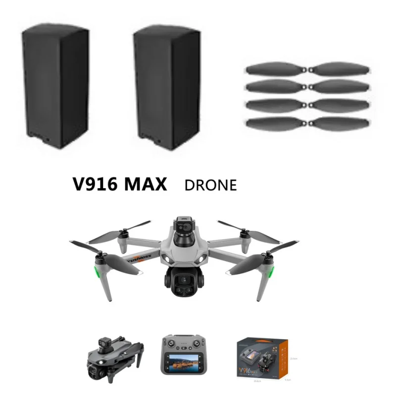V196 MAX Drone Battery 7.4V 3000MAH Battery/Propeller For V196MAX Screen Drone V196 Screen Drone Battery Blades V196 Dron Toys