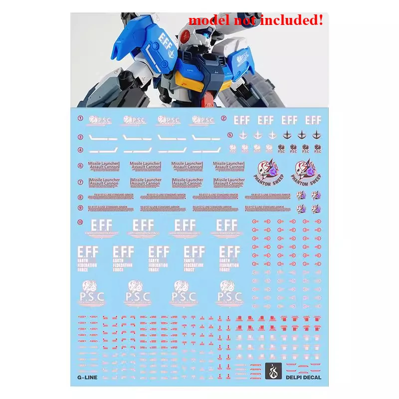 decalques-fluorescentes-de-alta-precisao-yan-para-modelos-hg-1-144-rx-81st-g-line-hobby-diy