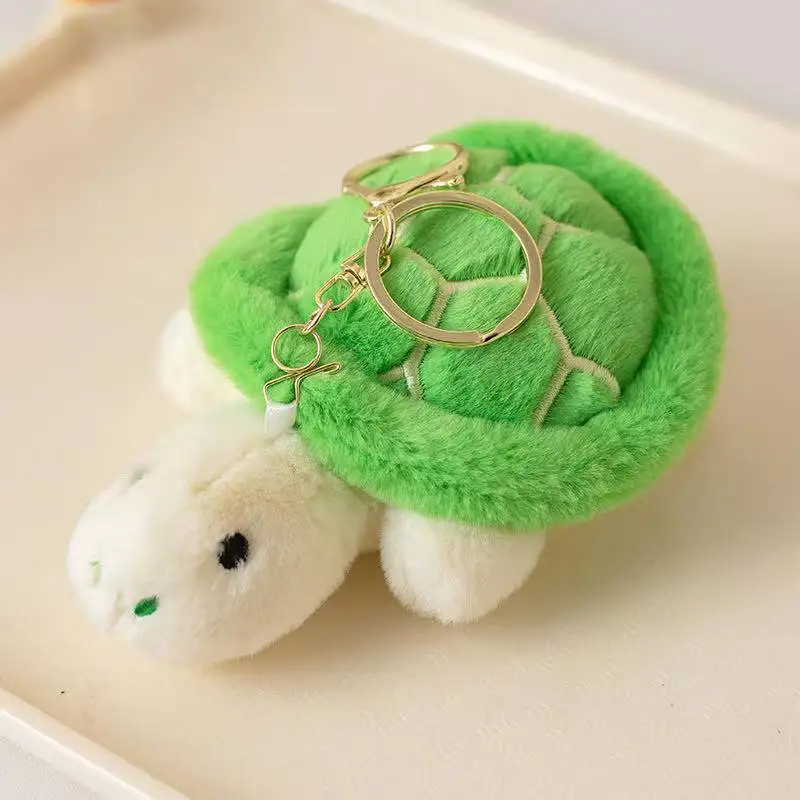 Neueste Schildkröte Flip Octopus Rucksack Anhänger Schlüsselanhänger Kawaii Plüschtier Puppe Cartoon Anime Süßes Geschenk für Freunde auf Festivals