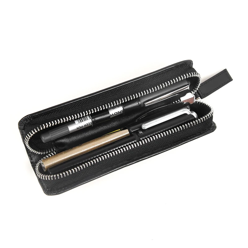 

Cowhide pencil case, pen protective cover, one pack.