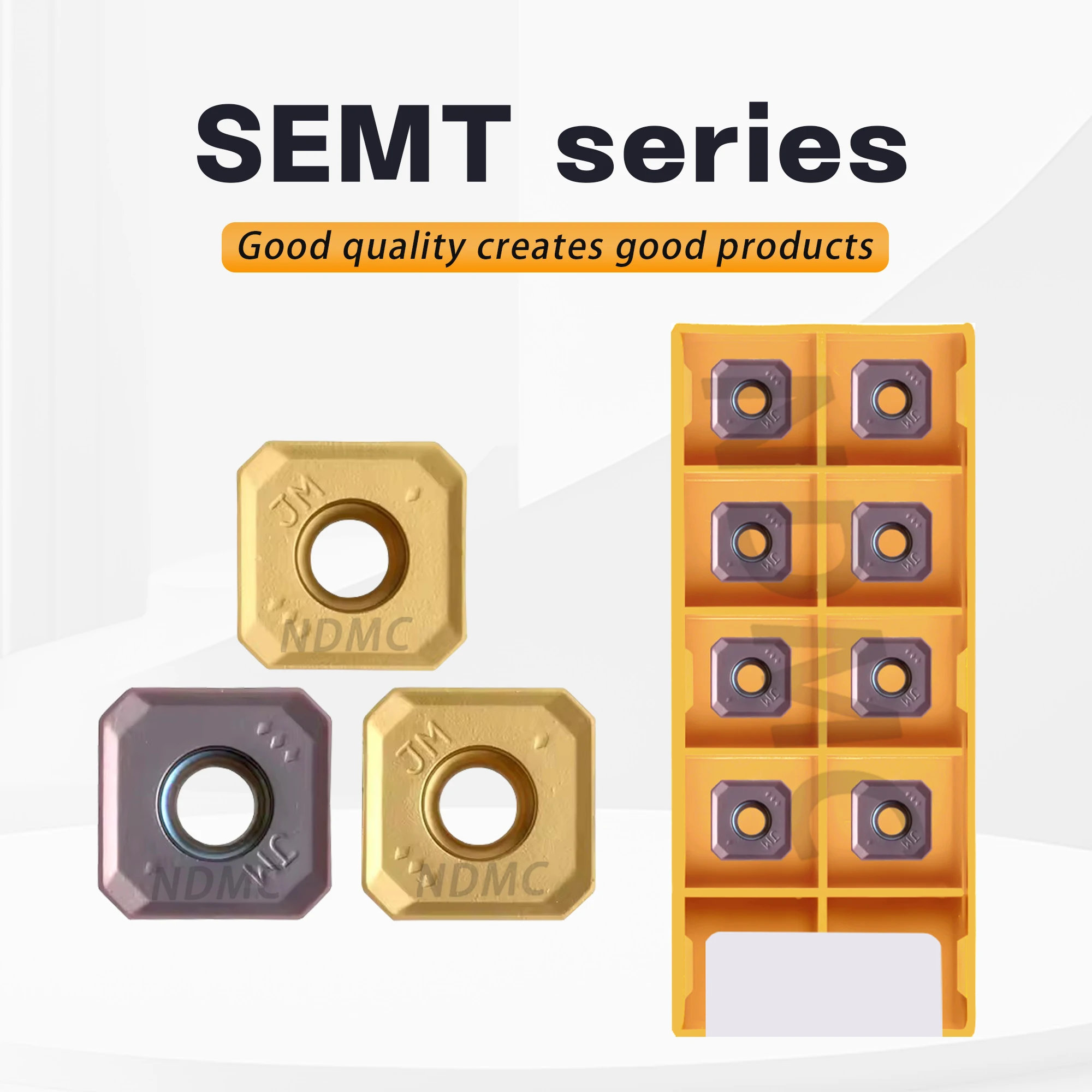 

10pcs SEMT13T3AGSN-JM US735 Carbide Inserts SEMT13T3AGSN-JM UE6020 SEMT13T3AGSN-JM VP15TF Milling Inserts CNC Lathe Turning Tool