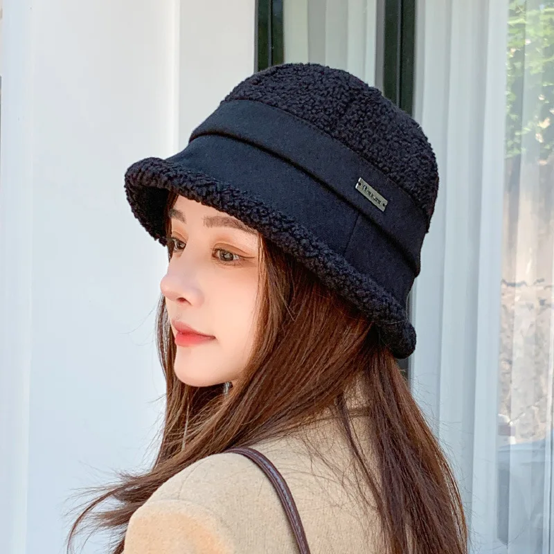2025 الشتاء الخريف صياد قبعة للنساء عادية تنوعا في الهواء الطلق الدافئة قبعة بحافة موضة أغطية الرأس الطقس البارد الإكسسوارات