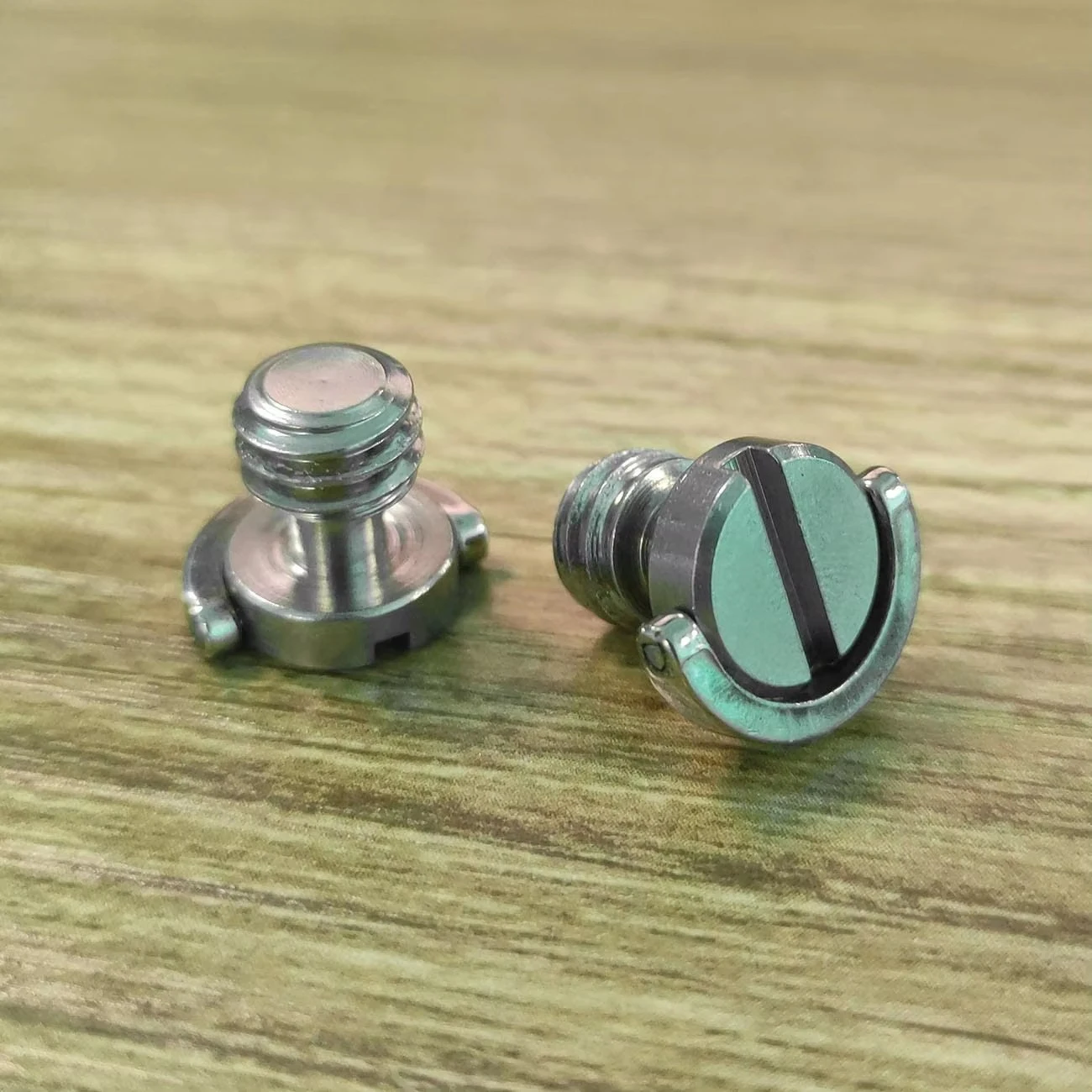 2 قطعة 3/8-16 10 مللي متر طول الموضوع D رمح الكاميرا الإفراج السريع لوحة تصاعد تثبيت مسامير للكاميرا ترايبود Monopod ، 3/8 مسامير