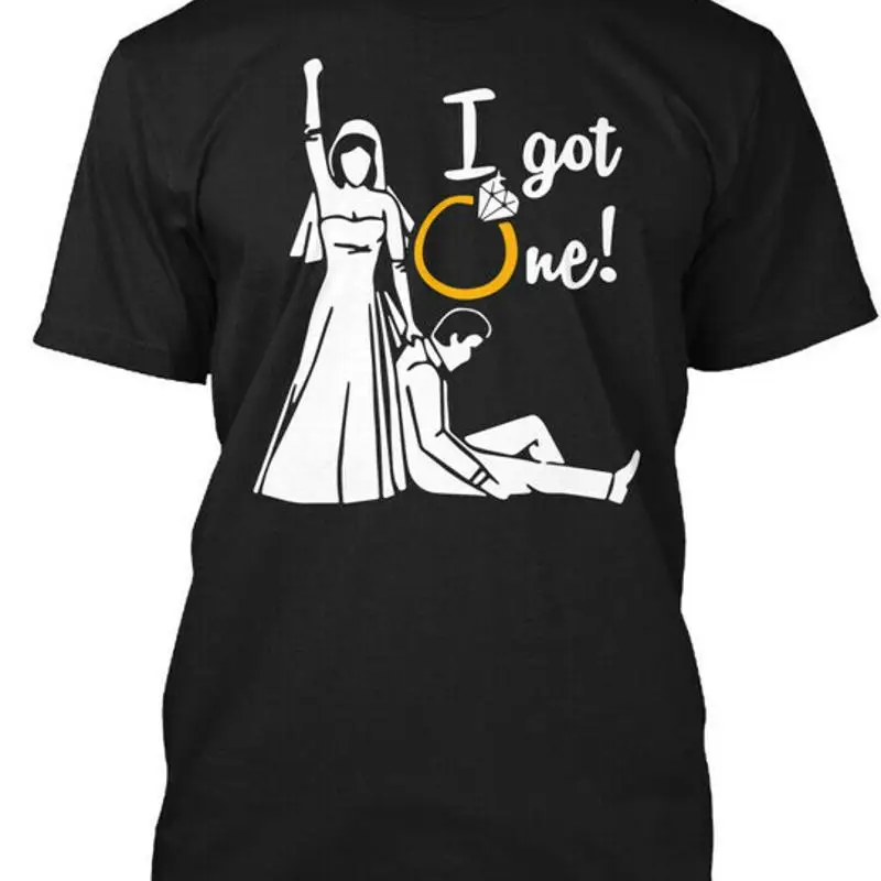 

I Got One Funny Gift For Bride Just Married One T-Shirt Made in USA S to 5XL