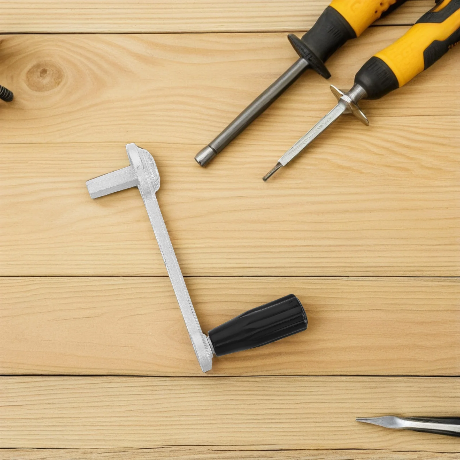 

Spline Socket Crank Hexagonal Metal Manual Winder For Roller Shade Window Crank Replacement Pull Cord Handle