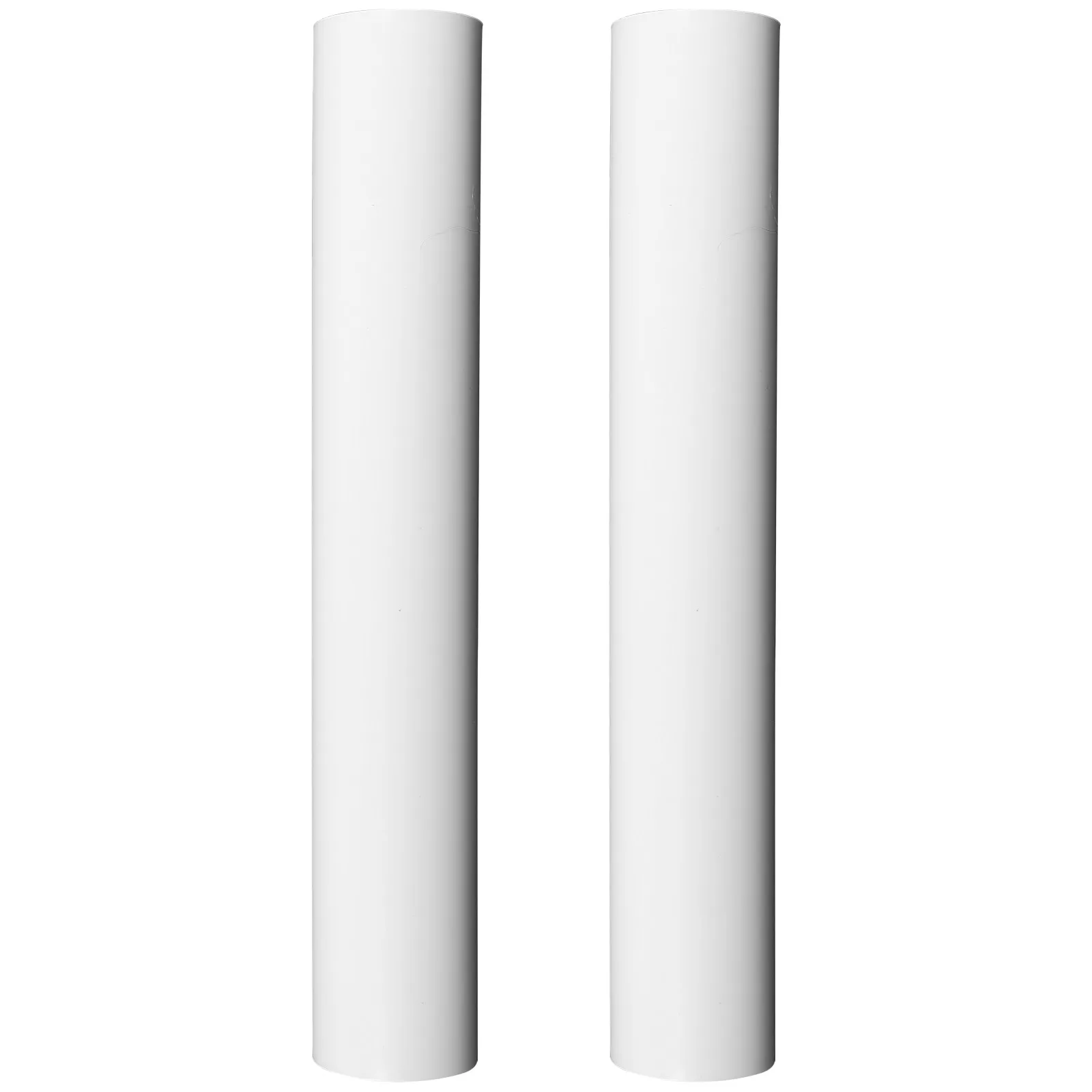 

2Pcs Poster Storage Tube Sturdy Round Design Prevents Bending Creasing for Prints Documents Plans Fishing Rods Drafting Tube Art