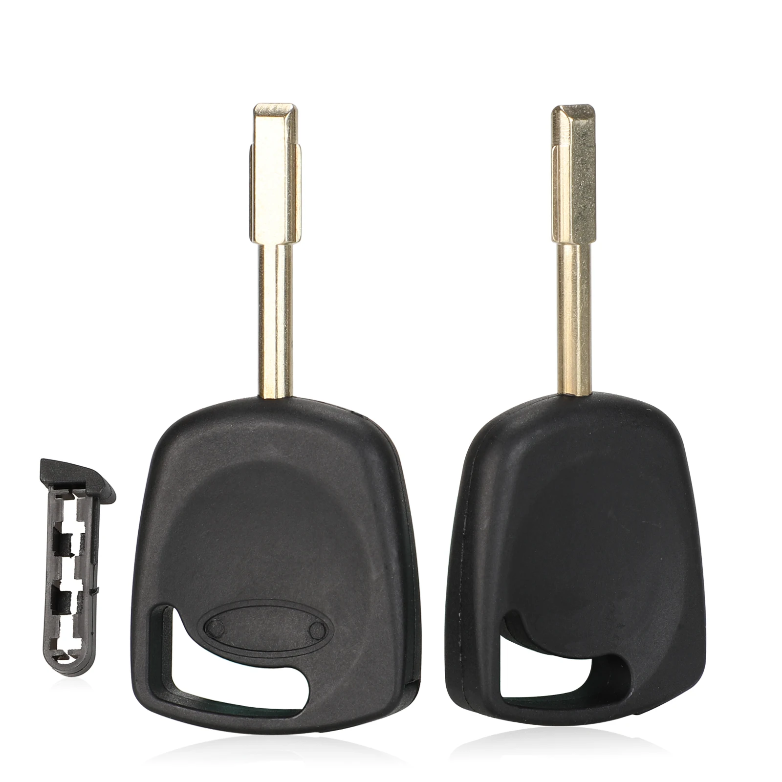 Bilchave Transponder Car Key Case Shell For Ford Focus Mondeo KA Transit Connect Jaguar XJ8 No Chip Uncut Fo21 Blade