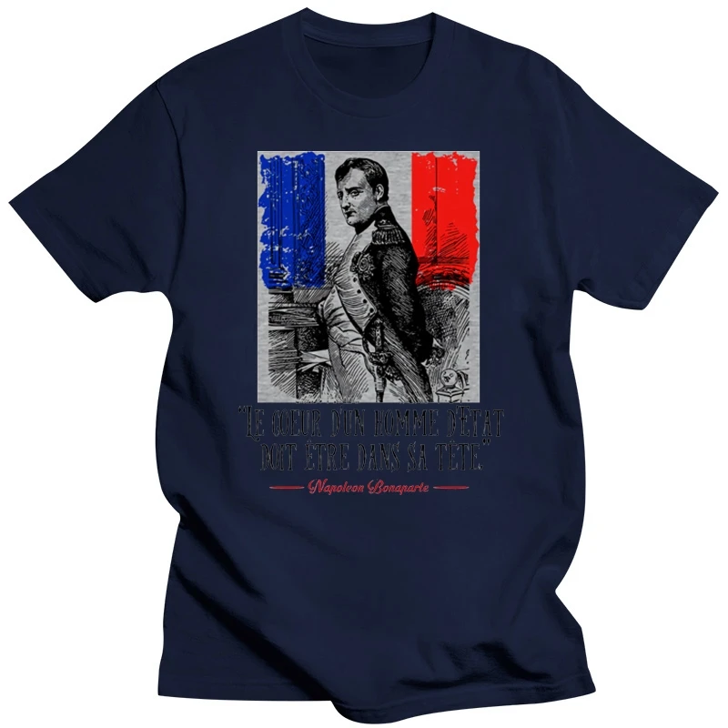 NAPOLEON BONAPARTE HOMME D`ETAT - NEW COTTON GREY 2020 TSHIRT Classic Quality High t-shirt