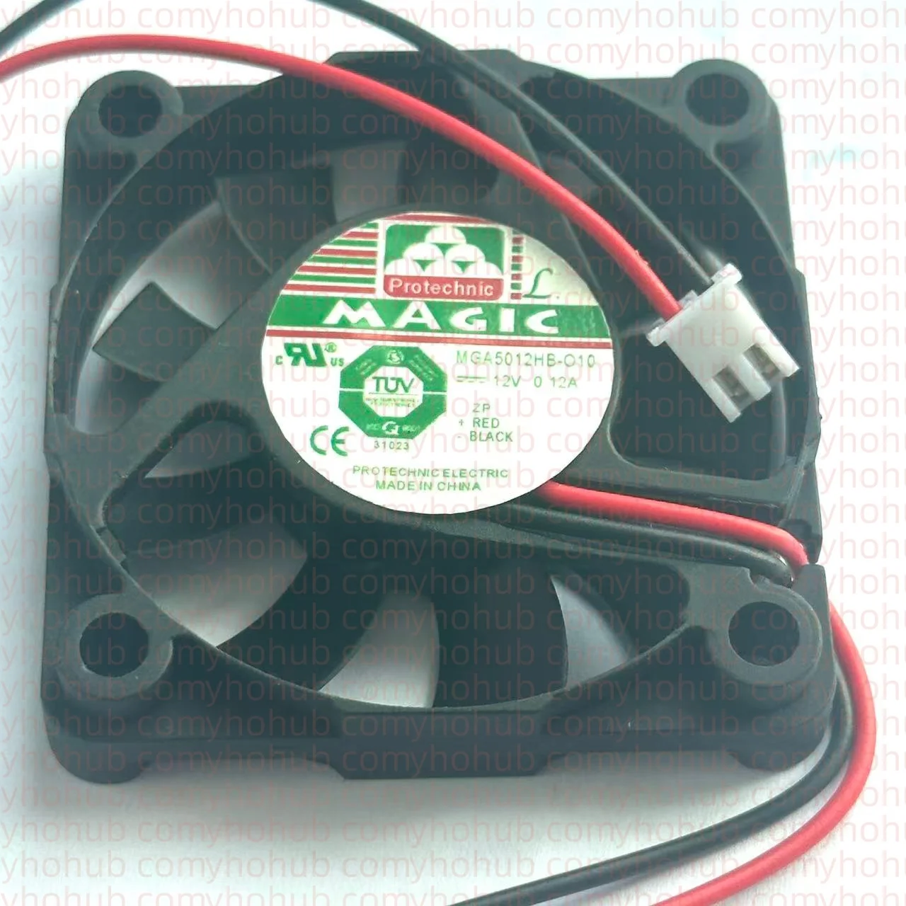 

MAGIC MGA5012HB-010 DC 12 В 0,12 А 50x50x10 мм 2-проводной охлаждающий вентилятор для сервера