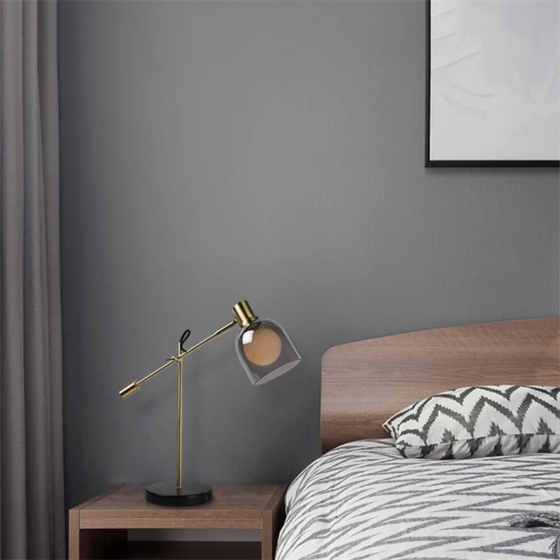 PLLY Nordic Simple Postmodern Art Table Lamp LED Desk Lighting for Home Study Bedroom Decoration