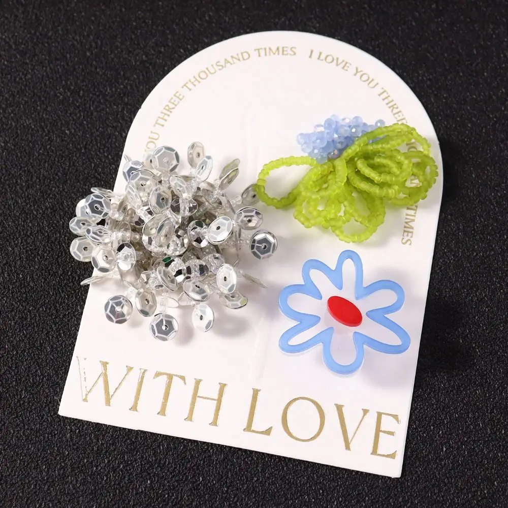 3Pcs/set Flower Bead Chain Crystal Shoe Charms Sparkling Handmade Heavy Work Shoe Clips Tassel Pearl Elegant Jelly Shoes Charm