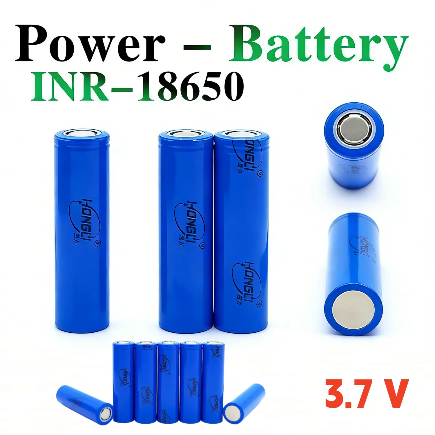 

18650 3.7V 2000mAh Li-Ion Batteries 1-20 Pcs Rechargeable A Grade Lithium Battery Dry Cell Packs for Flashlight Vape Power Bank