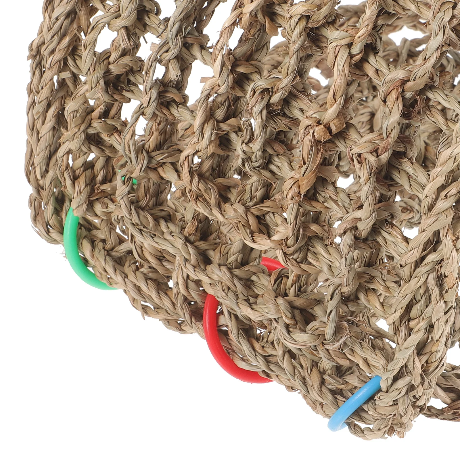 

NOLITOY Handmade Rattan Bird Nest Decor Woven Straw Parrot Breeding Cage Accessory for Birds Toad Natural Hanging