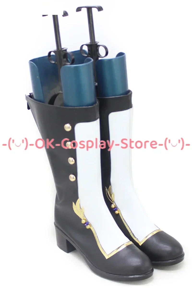 [สั่งทำพิเศษ] รองเท้าคอสเพลย์ชิโนะ ฮาจิเมะ จากเกม Ensemble Stars อนิเมะ สำหรับเล่นบทบาทสมมติ งานฮาโลวีน งานคาร์นิวัล งานปาร์ตี้วันหยุด รองเท้าบูทหนัง PU