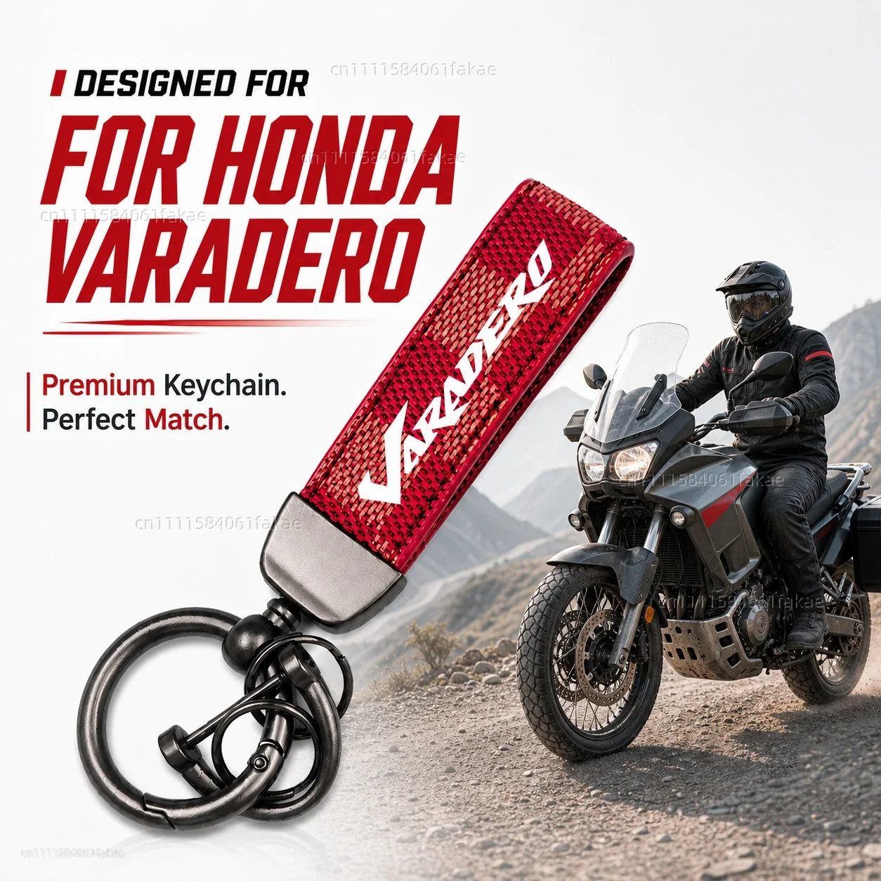

For Honda Varadero XL1000 XL 1000 125 V XL1000V XL125V XL125 Motorcycle Keychain Custom Logo Gift for Rider Men Women