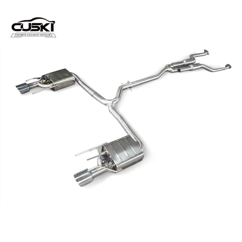 Pertains to Lexus IS250/IS300/IS350 2006-2011 cat back exhaust Automotive Exhaust Modification Fittings,Increased power