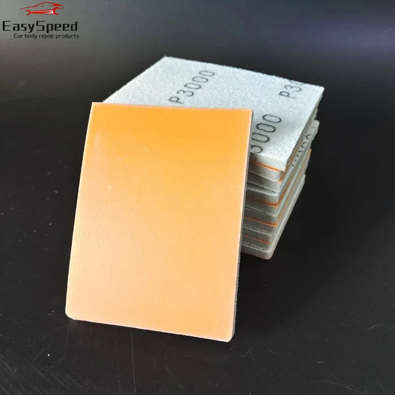 75/100mm Foam Sponge Pads Sandpapers Sanding Block  Dry Polishing  Car Bodywork Fine Coarse Grit Abrasive Tools