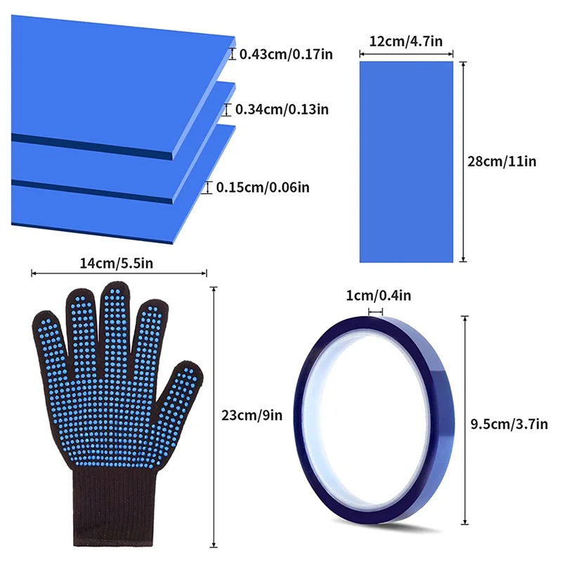 

ABLN-силиконовая упаковка для сублимационной стаканы, обертывания для кружек 10,9X4,6 дюймов для сублимации, подходит для сублимационной машины для кружек